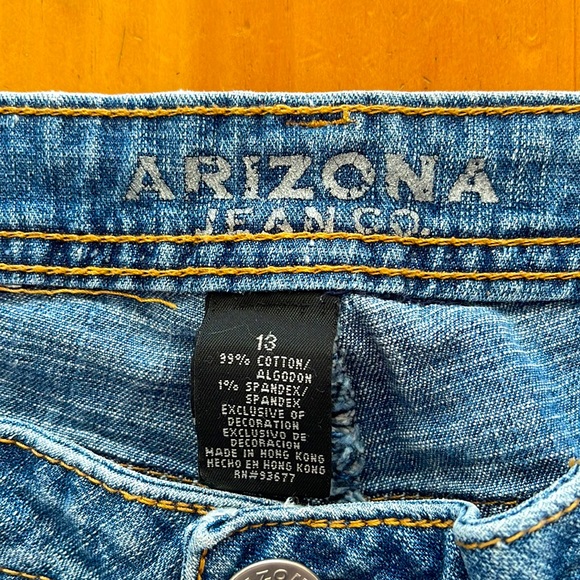 ARIZONA JEAN CO. | Women’s Blue Jeans High Rise Flare Size 13 - Picture 5 of 5